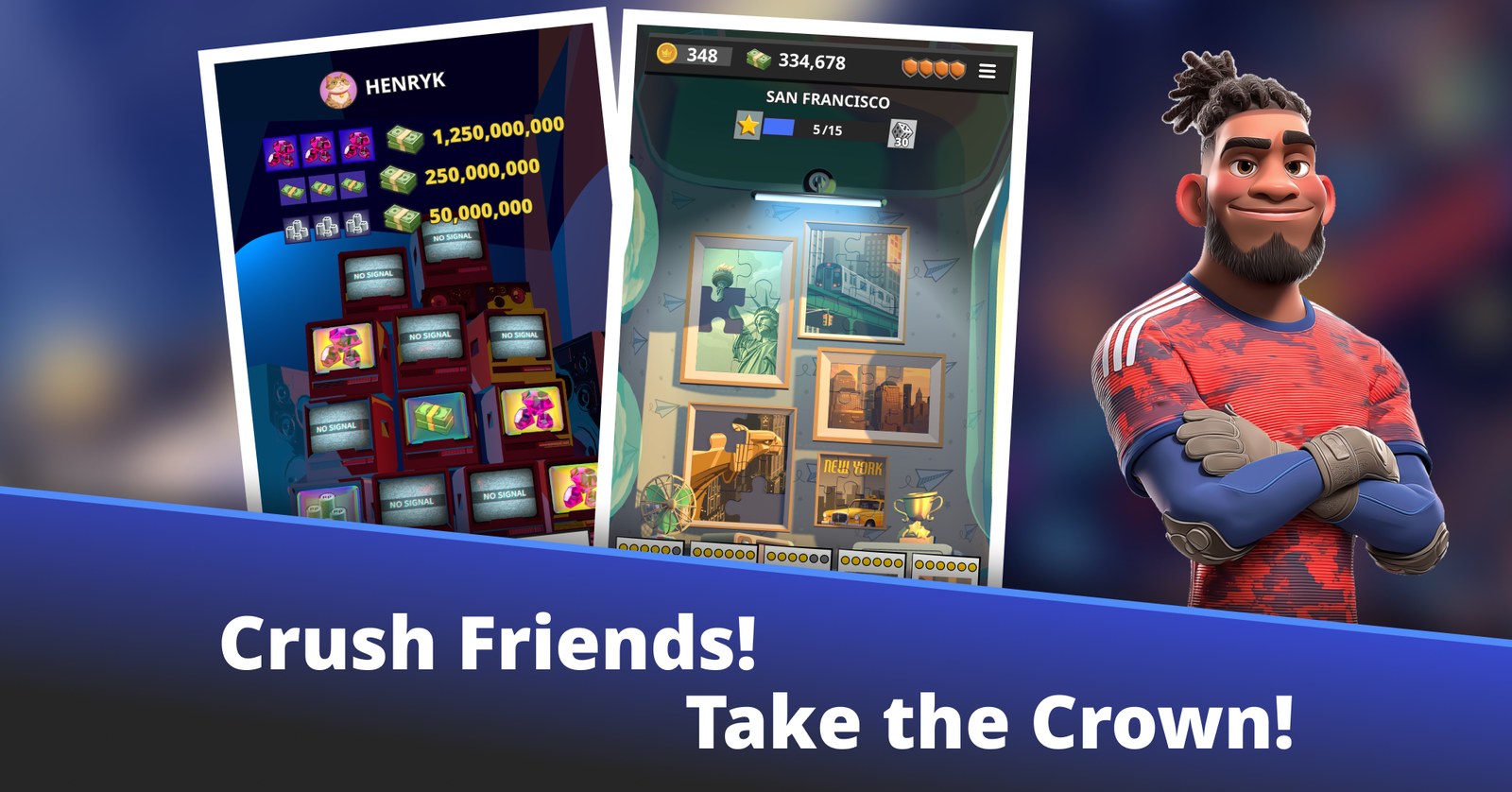 Football Go! - Crush Friends! Take the Crown!